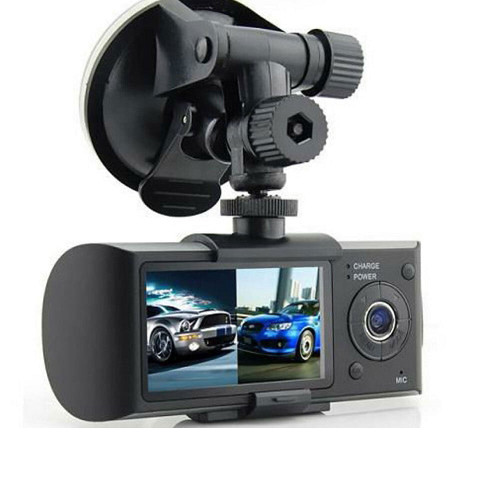 X3000 R300 Car  Driving  Recorder Dual Lens Hd Wide Angle Gps Track Recording Gravity Sensor Auto R