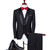 Color: Black twopiece suit, Size: 2XL - Engagement Wedding Summer Party Chorus Conductor Chinese St