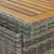  Bar Set Grey PE rattan, steel, solid acacia wood
