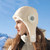 Winter Warm Bomber Hats Outdoor Windproof Waterproof Ear Protective Skiing Riding Soft Earflap Cap 