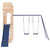  Outdoor Playset Natural Pine Solid Pine Wood Large