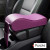 Color: Purple - New Leather Car Armrest Pad Universal Auto Armrests Car Center Console Arm Rest Sea