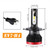 2PCS Mini Led Bulb Car Headlight H11 H1 H8 H9 H3 9005 / HB3 9006 / HB4 100W 20000LM 6000K Car Headl