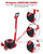 US GARVEE 3 Ton/6600 lbs Triple Bag Air Jack Quick Air Bag Jack Lift Up to 15.75 Inch