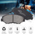 US CHEINAUTO 4Pcs Premium Ceramic Rear Disc Brake Pads Set With Steel Hardware Kits