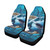 Color: Shark, Quantity: 2pcs - Printed car seat cover
