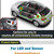 4 Parking Sensors LED Display Backlight Distance Parking Reverse Car Safety System Parking Sensor F