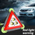 10W LED Triangle Warning Stop Sign Car Breakdown Emergency Safety Light USB Rechargeable Safety Sig