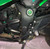 Motorcycle Rearset Base Foot Pegs Rear for KAWASAKI NINJA250/300 13-18 green Motorcycle Rearset Base Foot Pegs Rear for KAWASAKI NINJA250/300 13-18 green