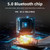 Car Fm Transmitter Bluetooth Hands-free Car Kit Mp3 Music Player Quick Charge Charger Cigarette Lig