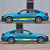 D-1044 2pcs Car Stickers Car Body Racing Side Door Long Striped Stickers Auto Vinyl Decal for All C