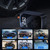 Cordless Tire Inflator Portable Air Compressor 150PSI Low Noise Portable Tire Air Pump Black