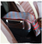 Color: Colorful  red - Car armrest box pad central hand box increase pad universal memory cotton mu