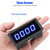 4 Digital LED Tachometer DC8-24V Digital Motor Tachometer With Hall Proximity Switch Sensor NPN LED