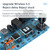 C36 Bluetooth 5.3 Receiver Digital Display Fiber Optic Coaxial Adapter for Pc Tv Headphones Black