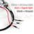 Universal Motorcycle Bullet Shape LED Chrome CNC Turn Signal Light Tail light Plating chrome