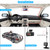 3 Channel Dash Cam 1080P Front 720P Cab 480P Rear Triple Dash Camera IPS Screen Driving Recorder 24