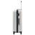  Hardcase Trolley Set 3 pcs Bright Silver ABS