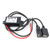 DC Converter 12V To 5V Dual USB Cable Connector Power Supply Module Car Power Adapter black