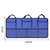 Color: Blue, style: Upgrade - Suv Car Rear Seat Back Hanging Bag Net Pocket Waterproof Car Storage 