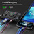 Qc3.0 Car Transmitter Hands-Free Calls Wireless Radio Transmitter Adapter Upgraded USB Charger Car 