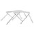  3 Bow Bimini Top White 72"x77.2"x53.9"