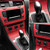 30cmx127cm 3D Carbon Fiber Vinyl Car Twill Wrap Sheet Roll Film Car Stickers  Decals for Motorcycle