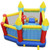 Inflatable Bounce Slide Jumping Castle Without Blower - Color: Multicolor