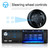 Car Mp5 Player Bluetooth Touch Screen Dual Usb Player Colorful Light Radio with Camera Black 8 Ligh