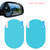 Style: Oval, Color: Blue-150x100mm, Size:  - Anti-Moist Waterproof Side Mirror Sticker