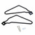 Motorcycle Saddlebag Support Brackets Set for  Cruise Dyna 883 Auto Motorcycle Frame Saddle Bag Mou