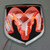 LED Luminous With Light Modified Ram Tail Logo Car Head Logo