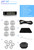 TPMS Car Wireless Tire Pressure for RV Bus Monitoring System 6 wheels tire pressure LCD monitor sys