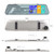 5-inch Rearview Mirror Car Dvr Dash Cam 1080P 2.5d Touch Night Vision Front Rear HD Video Driving R