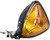 Motorcycle Headlight  Amber Triangle Chrome Headlight Lamp for Chopper Bobber plating Motorcycle Headlight  Amber Triangle Chrome Headlight Lamp for Chopper Bobber plating