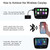 Car Adapter Compatible for Carplay Wireless Receiver Car Navigation Smart AI Box for IOS Black