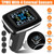 Tire Pressure Monitoring System 0-3.5 Bar Solar USB Tpms Wireless Sensor Cigarette Lighter Power Bl