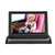 12-24v Car Monitor Folding Screen Display with Cigarette Lighter Power Cord 8-light Camera Black