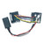 Car Aux Audio Cable Wireless Bluetooth Handsfree Microphone Adapter Harness for E60/e63/e90/e91 Bla
