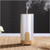 Color: silvery, Product specification: USB data line - Car aromatherapy essential oil humidifier di