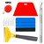 10Pcs Window Tint Application Tools Utility Knife With Blades Film Squeegee Professional Vinyl Wrap