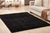 Color: Black, Size: 50x80cm - Living room coffee table bedroom bedside non-slip plush carpet