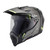 Color: Black applique open, Size: M - Handsome full-cover motorcycle off-road helmet