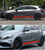 Style Side Stripes Decal Stickers for Mercedes Benz W176 A Class A45 AMG  red
