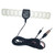 2-in-1 Car TV Antenna Fm Radio Antenna with Amplifier Booster Connector Plug for Car Dash DVD Head 