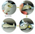 Color: Brown4pcs - High quality Multifunction hidden Car Seat Back Hook Portable Hanger Purse Bag O