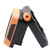 Universal Portable Led Work Light 5.5w Rechargeable Hidden Hook 360-degree Free Rotation Lamp orange