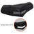 Waterproof ATV Gloves Front Wind-Breaking Guard Warm Muffs Winter Snowmobile Handlebar Gloves Black
