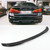 Color: CS rear wing, style: Carbon fiber - Front Bumper Carbon Fiber 3D Front Lip Side Skirt Rear S
