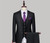 Men's Three-piece Suits For Groomsmen - style: 6B, Size: M
